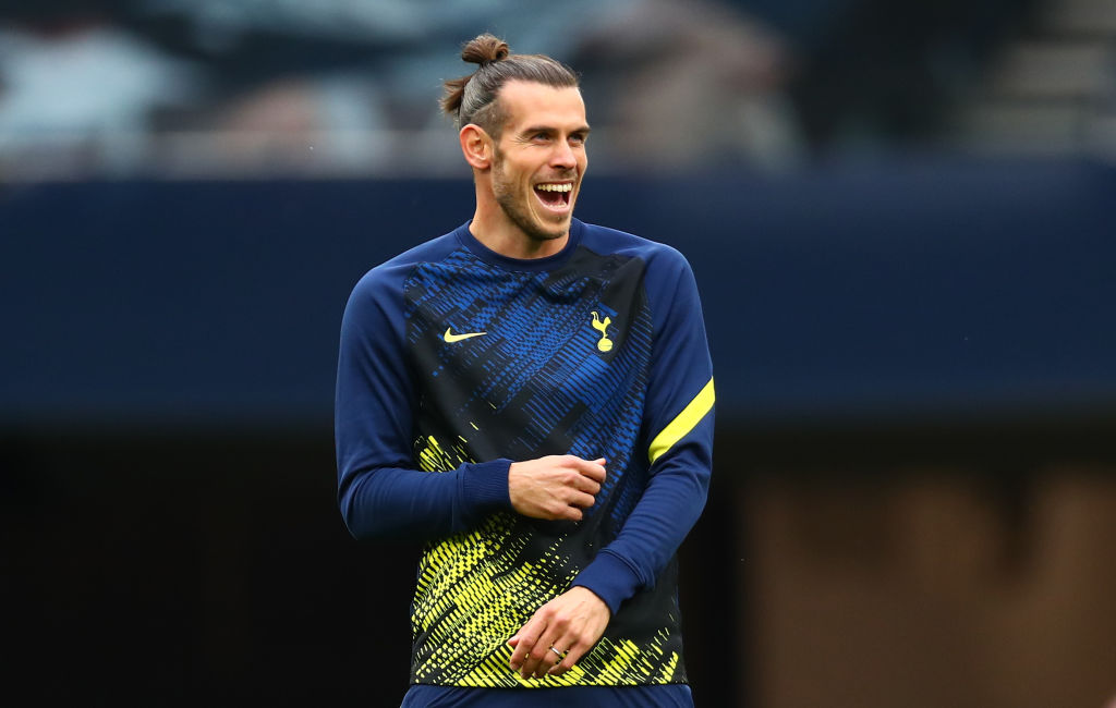 Gareth Bale sonrie con el Tottenham