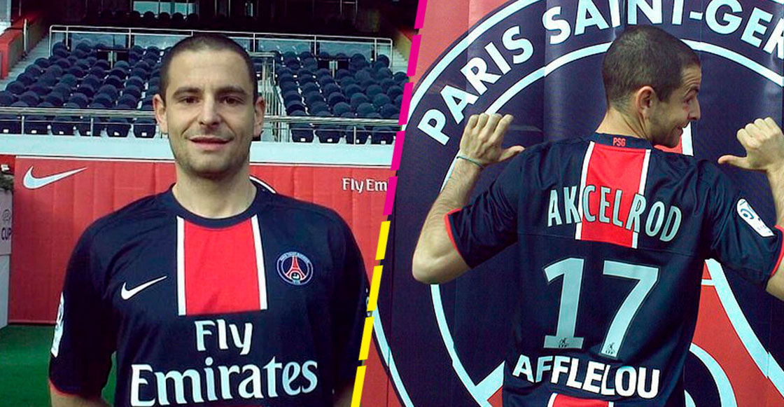 Gregoire Akcelrod falso jugador del PSG