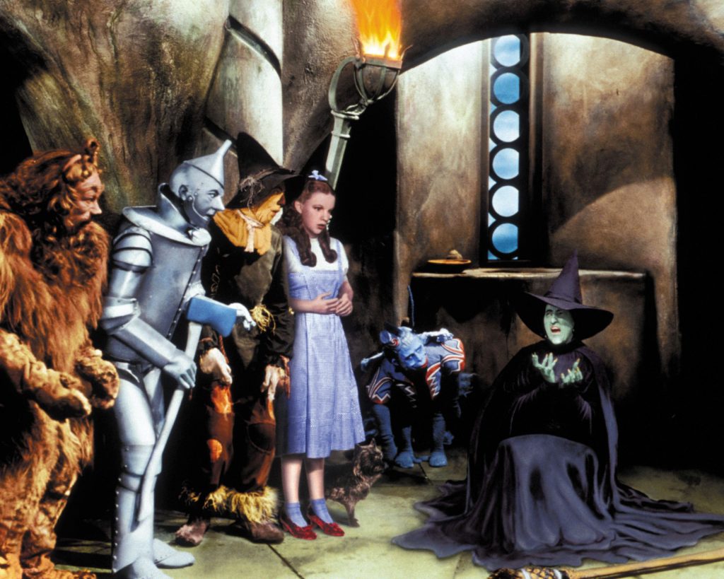 El reparto de El mago de Oz (The Wizard of Oz cast) 