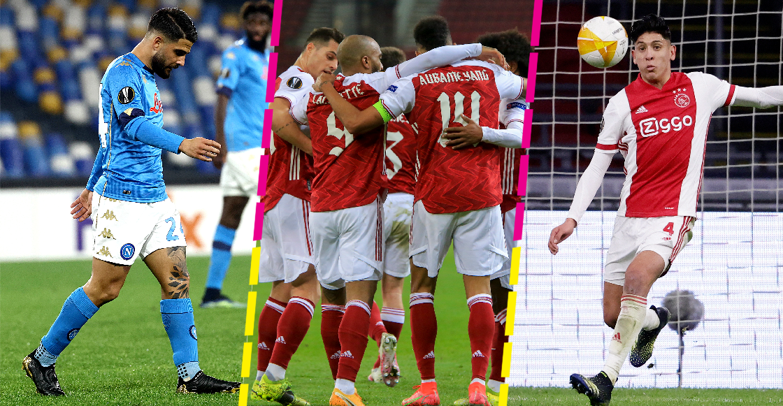 El milagro del Arsenal, la eliminación de Napoli y los mexicanos: Lo que dejó la Europa League