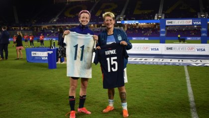 Megan Rapinoe pide mejores condiciones para la Selección Femenil de Argentina