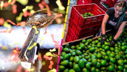 ¿Cuántas toneladas de aguacates exporta México para el Super Bowl LV?