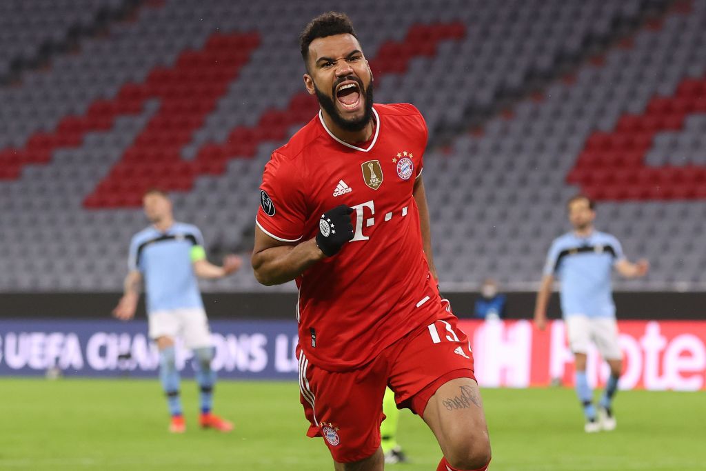 Choupo-Moting celebra gol con el Bayern Munich