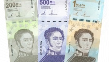 billetes venezuela inflación