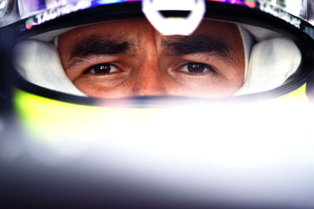 En imágenes: Checo Pérez se presentó con Red Bull en las pruebas de Baréin