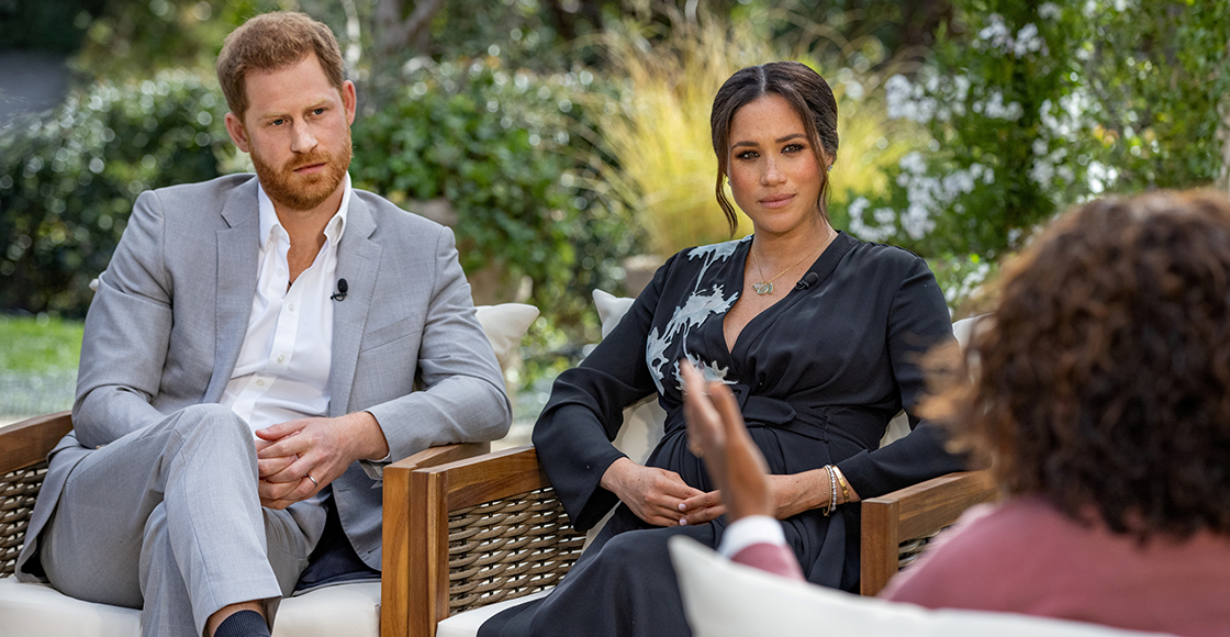 Problemas en la realeza: Esto reveló la entrevista de Oprah al Príncipe Harry y Meghan Markle