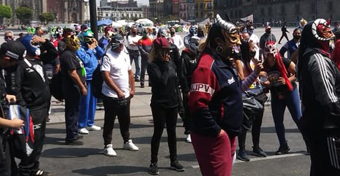 luchadores-cdmx-zócalo