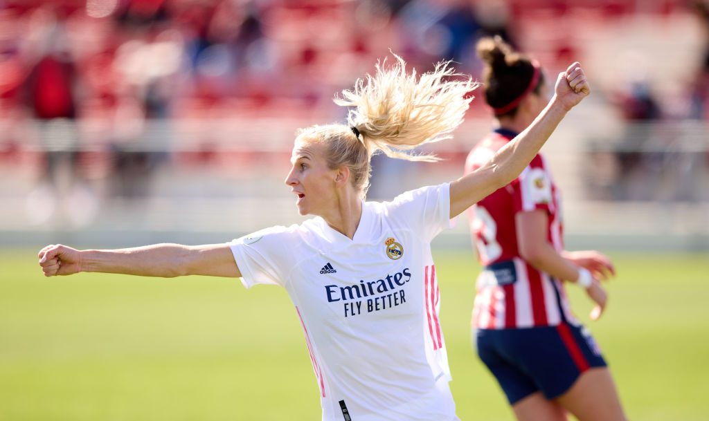 ¡Día histórico! El Real Madrid ganó su primer derbi madrileño femenino