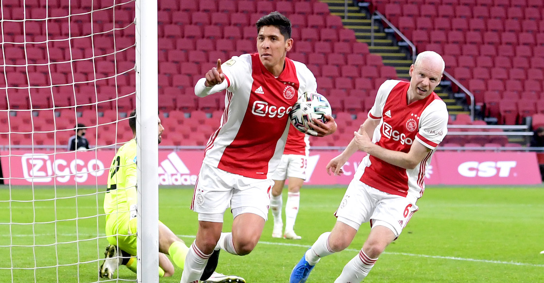 ¡Rómpela, Machín! El gol de Edson Álvarez que acerca al Ajax al título de la Eredivise