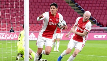 ¡Rómpela, Machín! El gol de Edson Álvarez que acerca al Ajax al título de la Eredivise