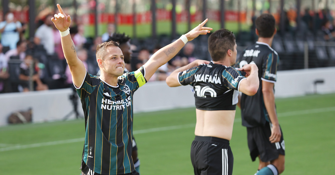 El gol de 'Chicharito' frente a los New York Red Bulls