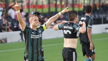 El gol de 'Chicharito' frente a los New York Red Bulls