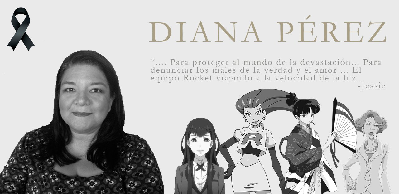 Pokémon: fallece Diana Pérez, voz de Jessie en el Equipo Rocket