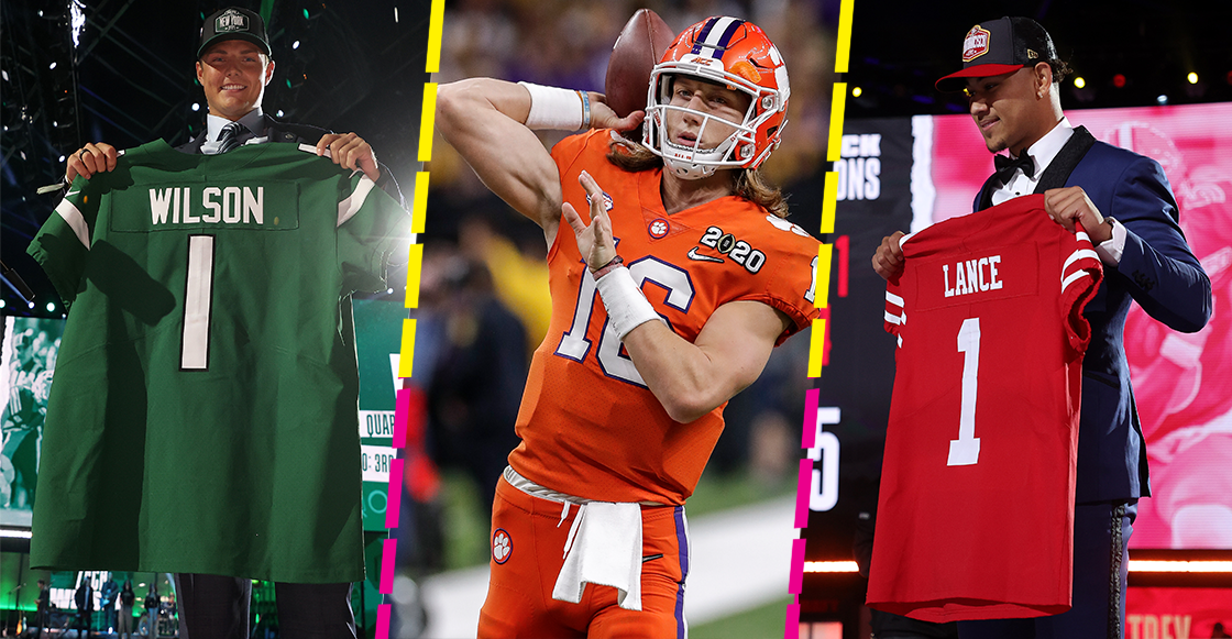 Estos son los primeros 10 movimientos del Draft 2021 de la NFL