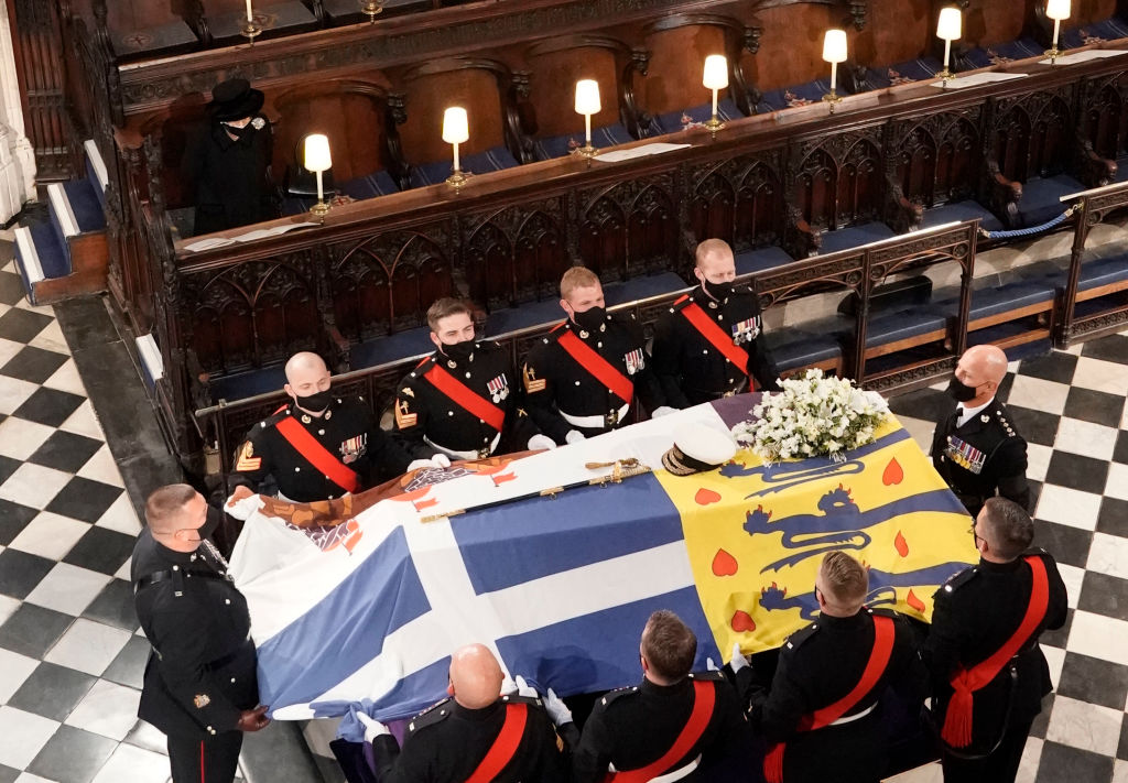 En imágenes: Así fue el funeral del príncipe Felipe en el Reino Unido 