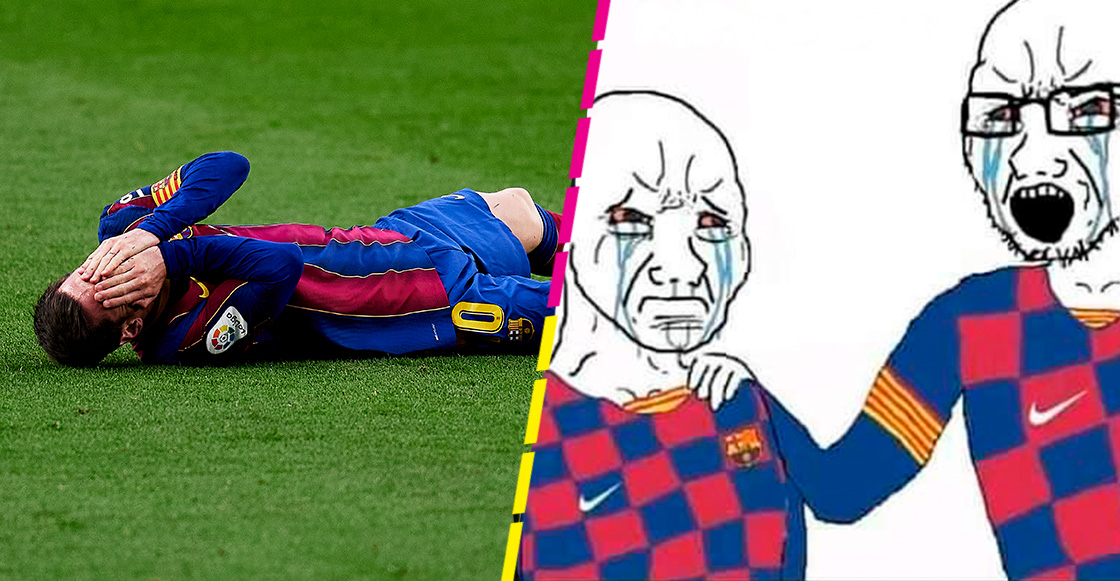 ¿Y el liderato? Barcelona fue remontado por el Granada y los memes