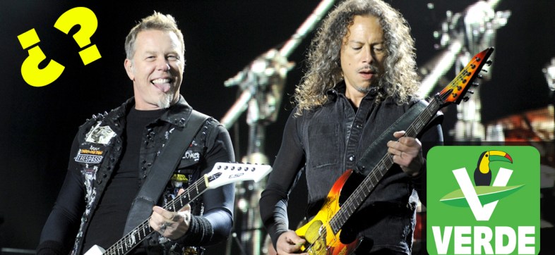 Candidato del partido verde promete traer a Metallica