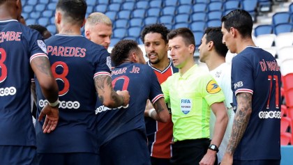 ¡Todo mal! La expulsión a Neymar y el declive del PSG en la Ligue 1