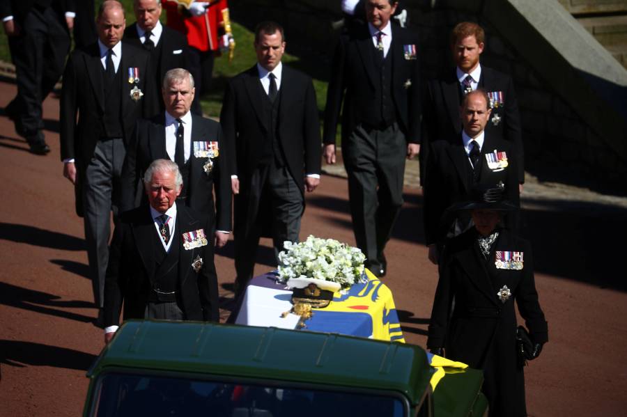 En imágenes: Así fue el funeral del príncipe Felipe en el Reino Unido 