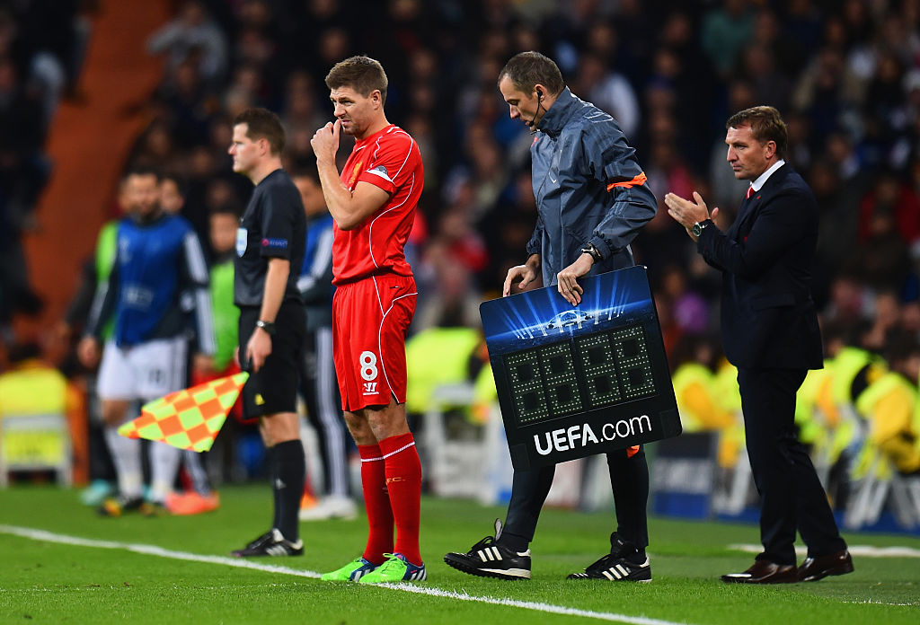 El día en que Steven Gerrard decidió dejar al Liverpool en un juego contra Real Madrid