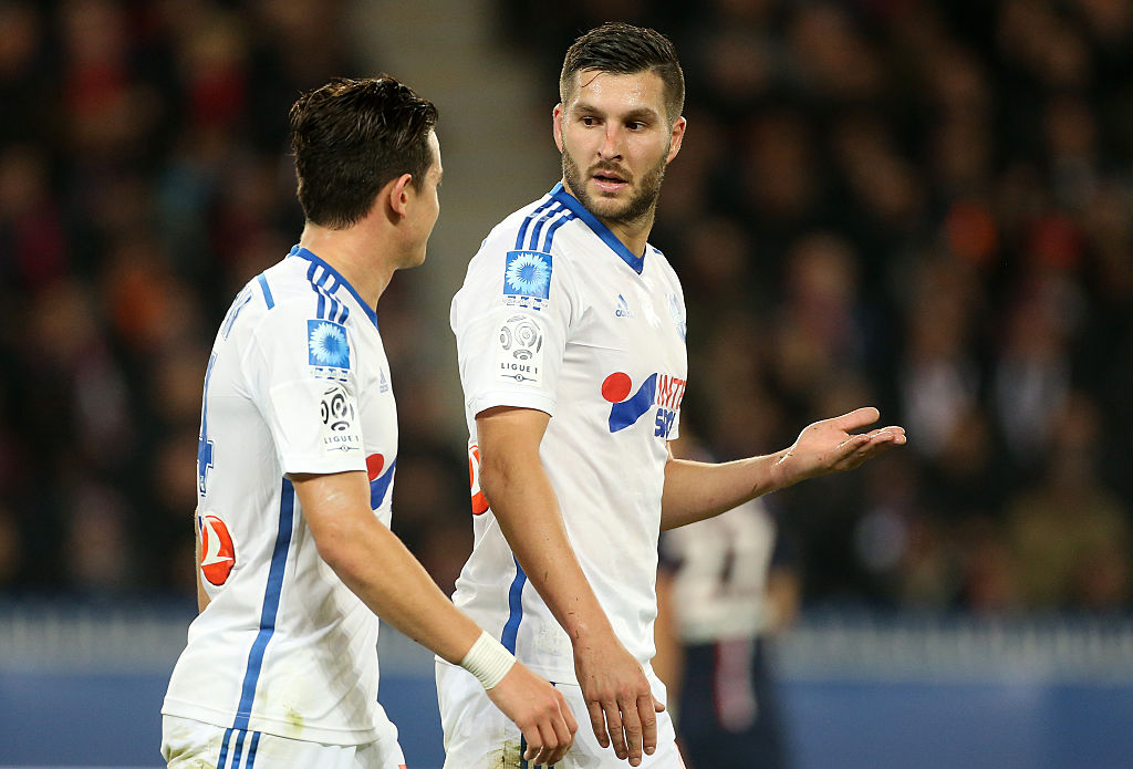 André-Pierre Gignac y Florian Thauvin