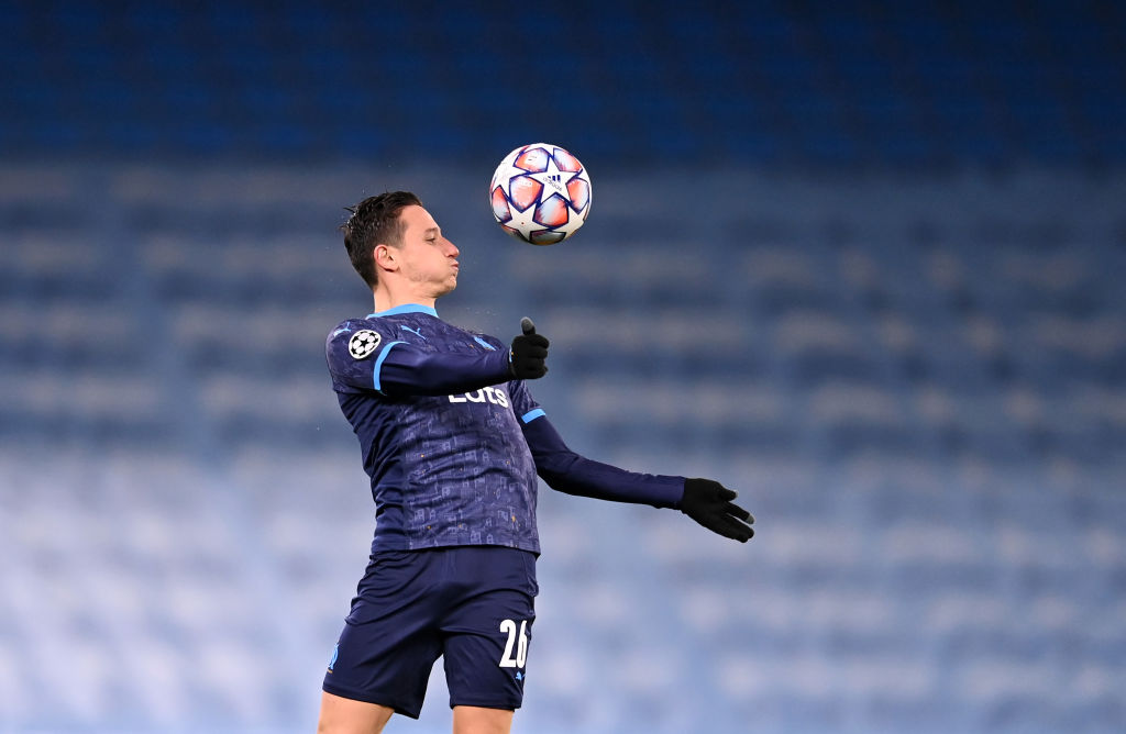 Florian Thauvin con el Marsella