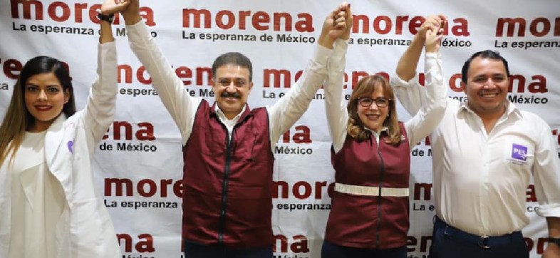 Candidato de Morena presume que Movimiento Ciudadano ganará la elección