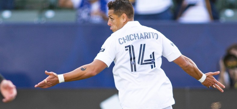 ¡Ya van ocho 'pepinos'! Revive el gol del 'Chicharito' Hernández frente al Portland