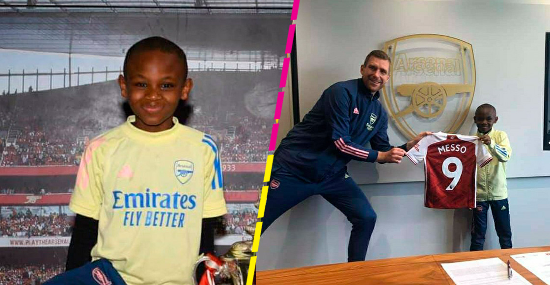 La noticia más Gunner del mundo: Arsenal fichó a Leo Messo, de 10 años