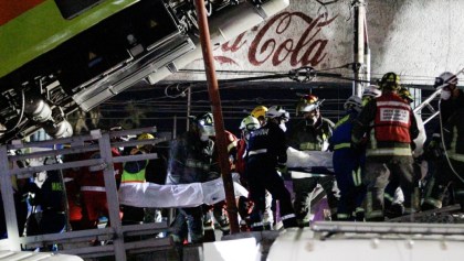 CIUDAD DE MÉXICO, 05MAYO201.- Se registró un derrumbe de un tren que se dirigía hacia Tláhuac a la altura de la estación Olivos de la Línea 12 del Metro. El accidente dejó un saldo de 13 muertos y 70 heridos. Elementos de la Guardia Nacional y Protección acordonaron la zona, así mismo Claudia Sheinbaum, jefa de Gobierno ofreció un informe a los medios de comunicación.