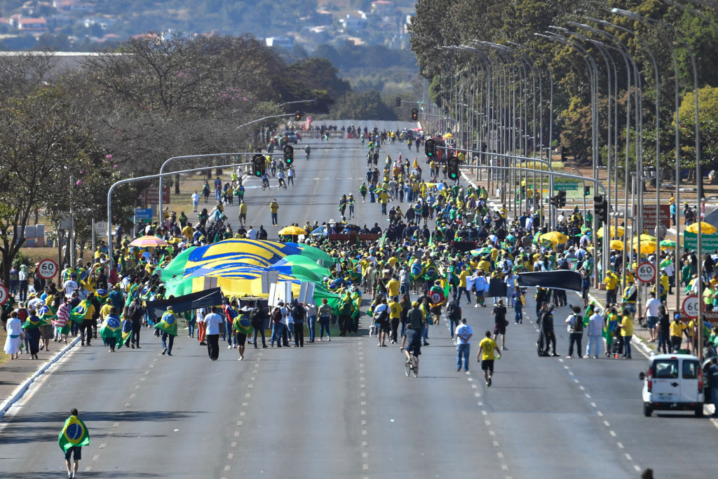 Protestas en Brasil por COVID-19