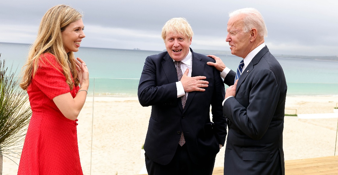 Boris Johnson Biden