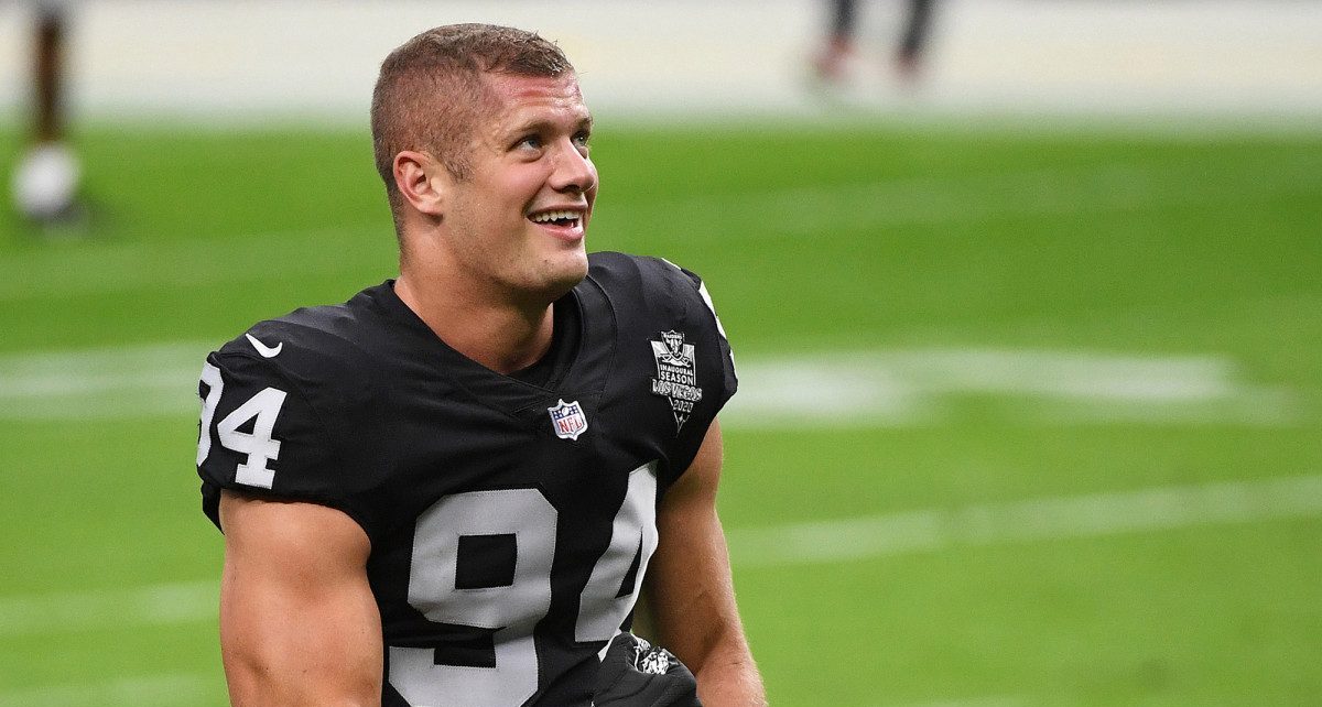 Carl Nassib de los Raiders anuncia que es gay: "Quise hacer esto desde hace mucho tiempo"