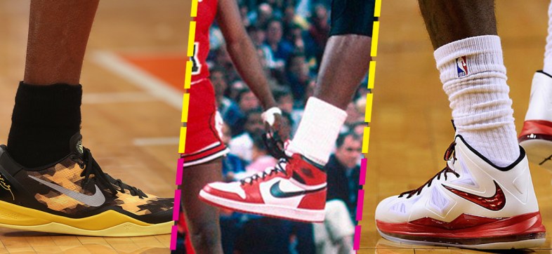 La evolución de los zapatos en la NBA que comenzó con Michael Jordan