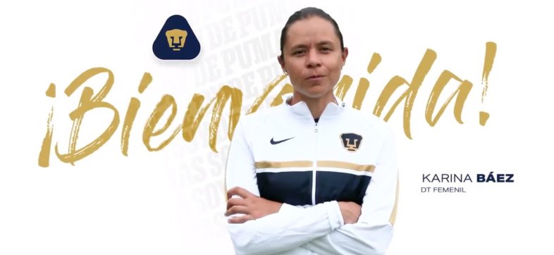 ¿Quién es Karina Báez, la nueva directora técnica de Pumas Femenil?