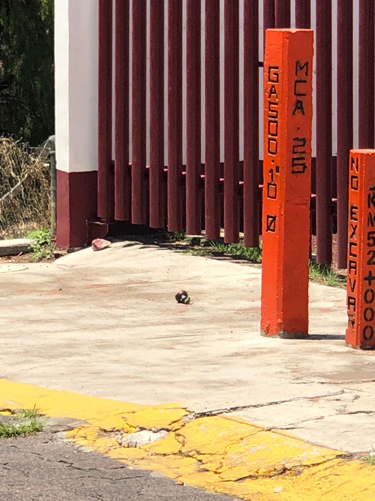 Lanzan supuesta granada a casilla de Naucalpan; resultó ser una bomba de humo