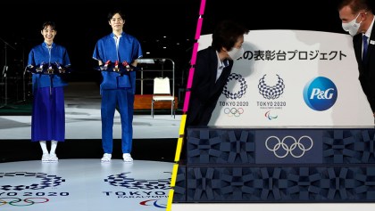 Comité organizador de Tokio 2020 presenta los podios, música y uniformes de los medallistas