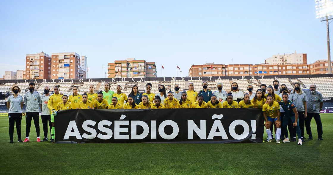 Selección Femenil de Brasil protesta contra directivo señalado por acoso sexual