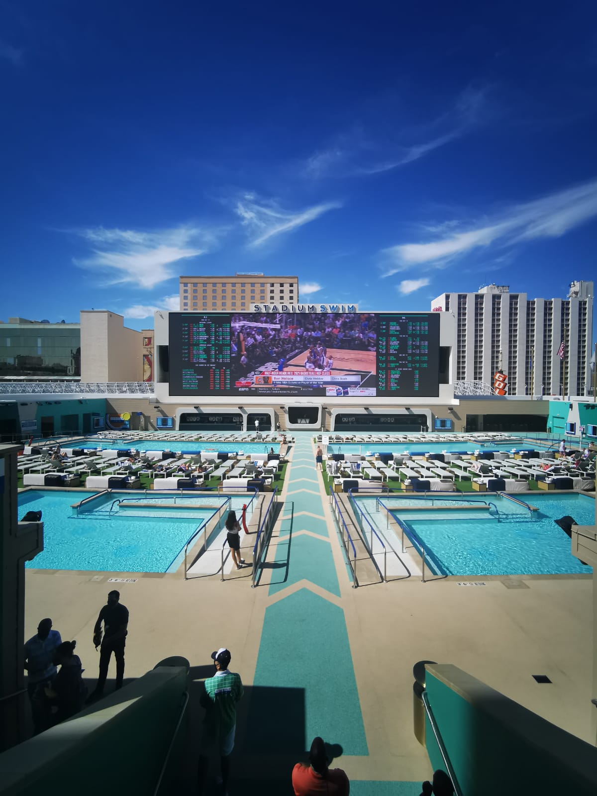 Stadium Swim en Las Vegas