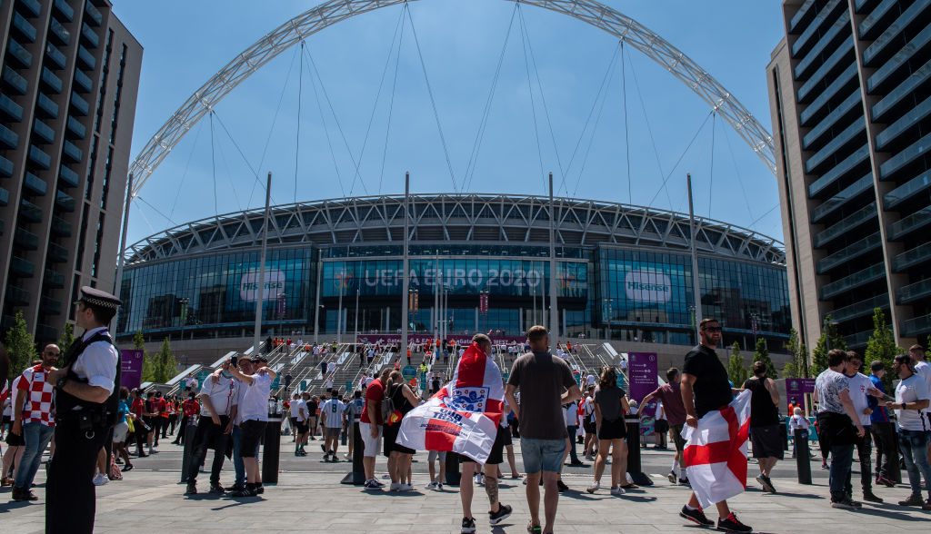 Medidas sanitarias y mayor aforo: Así será el cierre de la Eurocopa en Wembley