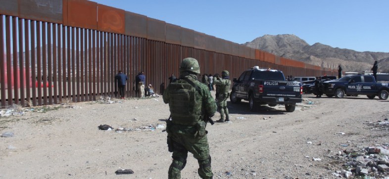 Guardia Nacional de Texas le disparó a mexicano.