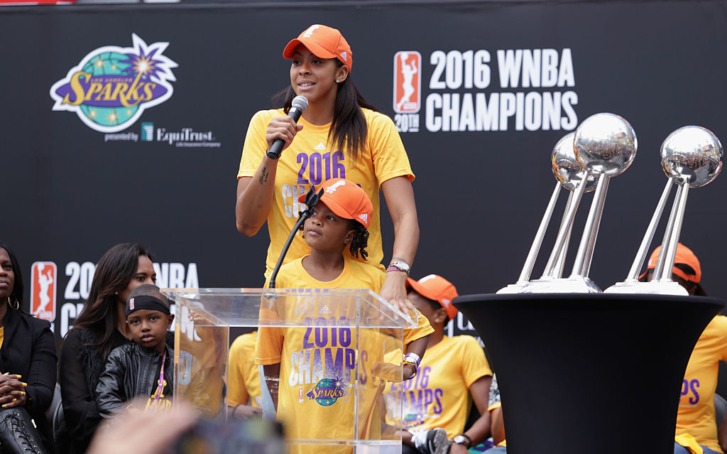 Candace Parker campeona de la WNBA en 2016