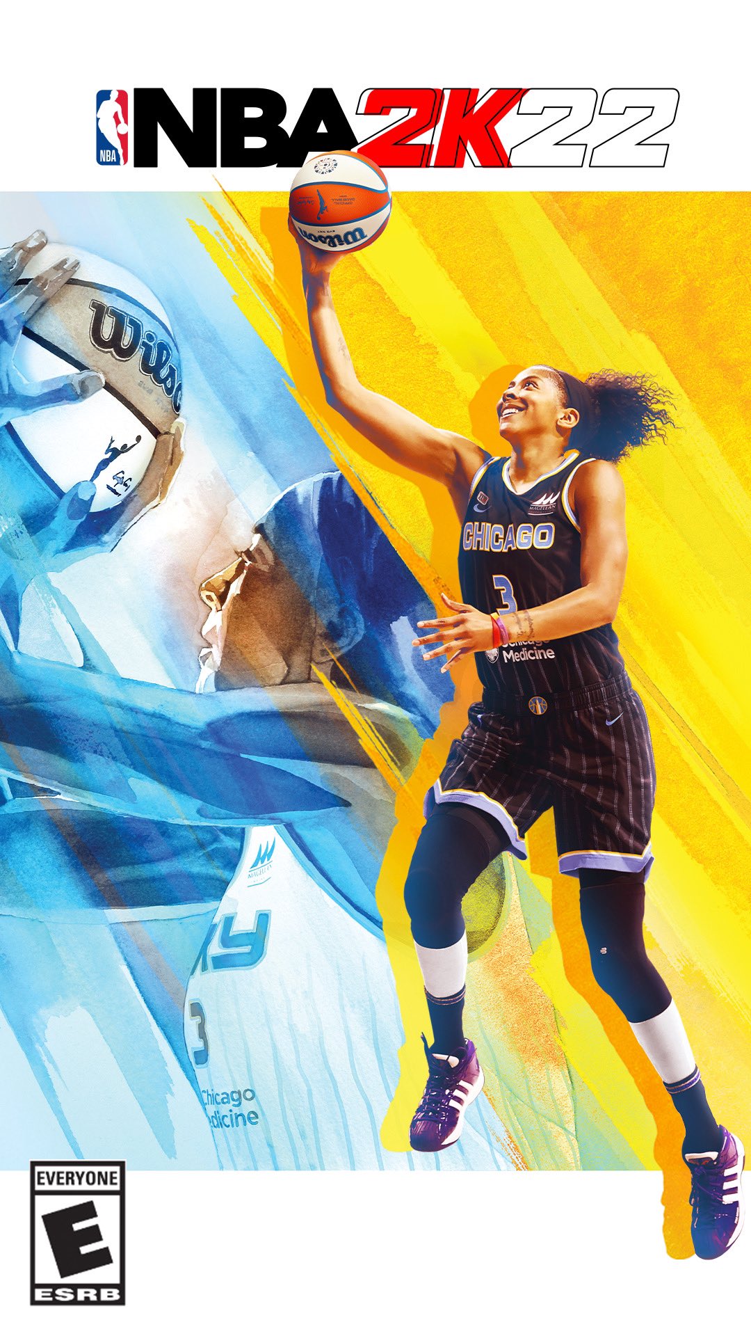 Candace Parker portada del NBA2K22 