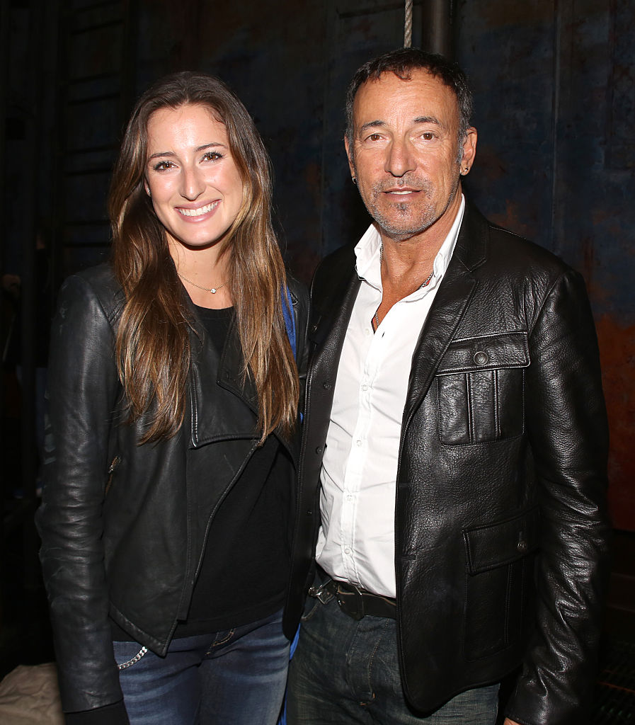 Jessica y Bruce Springsteen