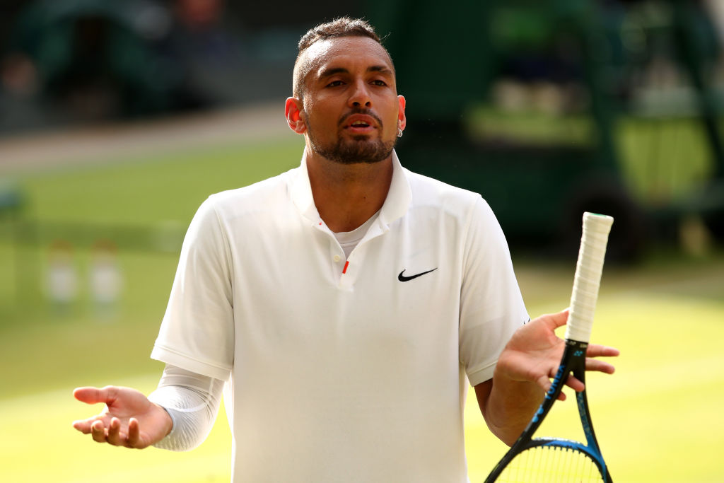 Nick Kyrgios en Wimbledon