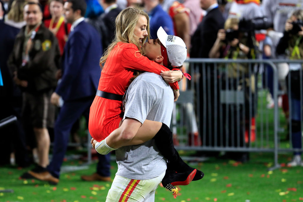 Patrick Mahomes y Brittaney Matthews