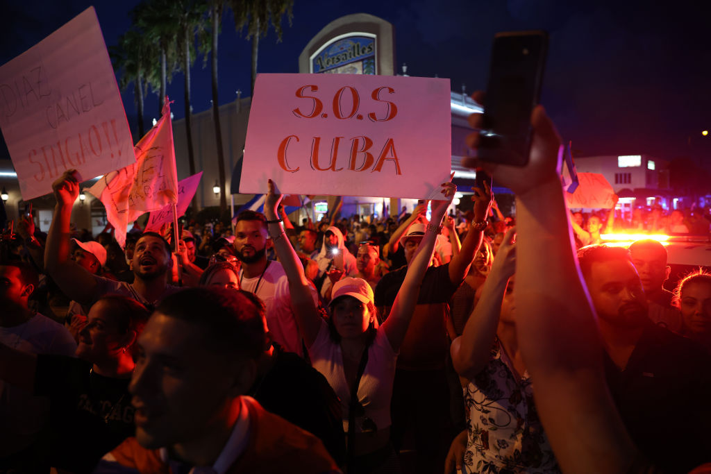 protesta-little-havana-cuba