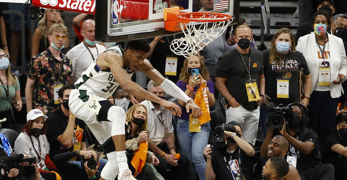 La salvaje clavada con la que Antetokounmpo deja a los Bucks a un triunfo del título de la NBA