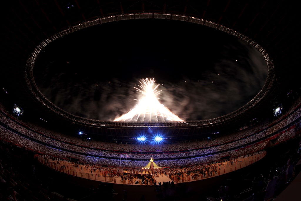 ¡Espectacular! Las imágenes que nos dejó la ceremonia de inauguración de Tokio 2020