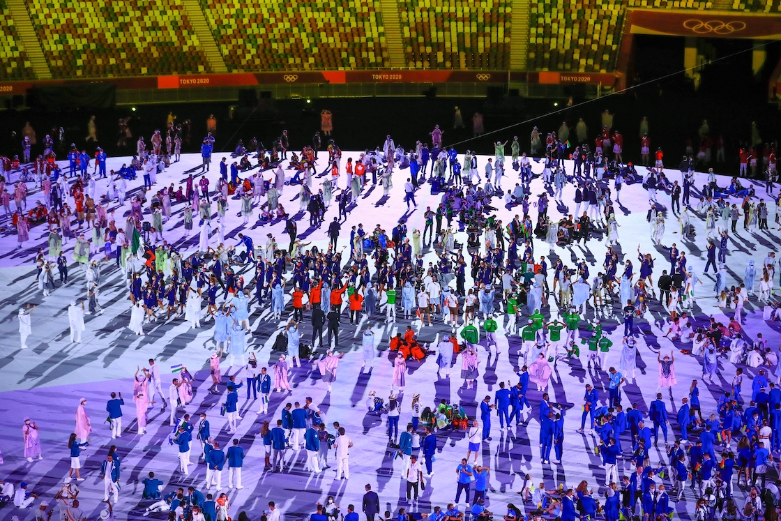 ¡Espectacular! Las imágenes que nos dejó la ceremonia de inauguración de Tokio 2020